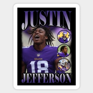 BOOTLEG JUSTIN JEFFERSON Sticker